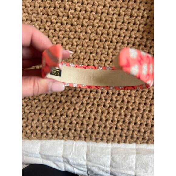 NEW Piggi International Floral Cotton Logo Headband Accessories Multi Color - Picture 3 of 4